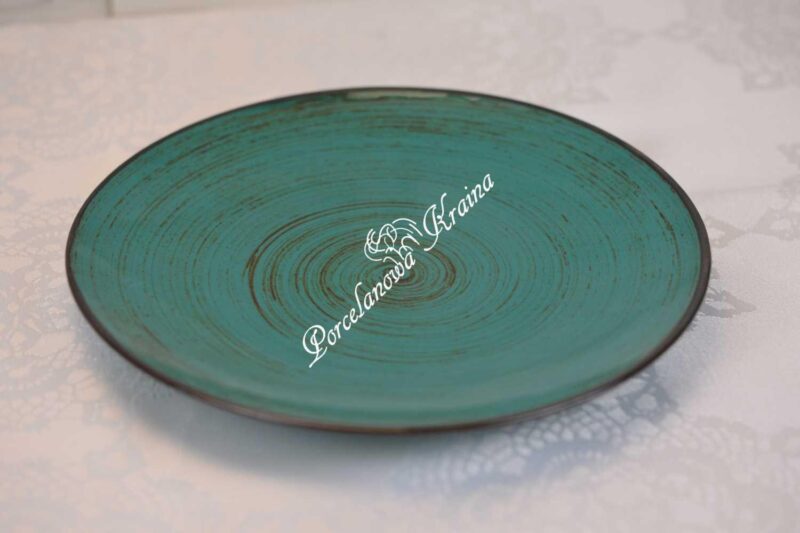Talerz deserowy 22cm Alumina Nostalgia Emerald 0992 Bogucice