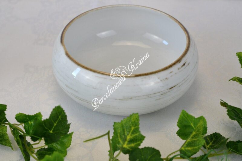 Salaterka 16cm Organic- Alumina Nostalgia White Bogucice