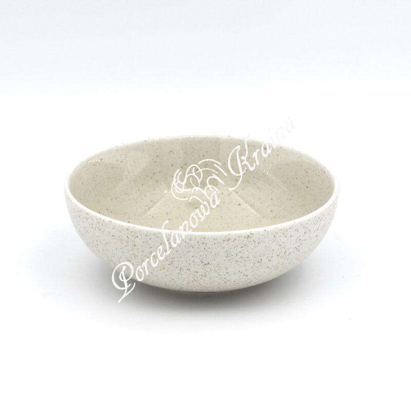 salaterka 16 cm Bogucice- Alumina Granite Soft Cream 1127