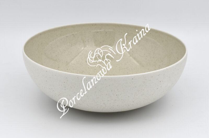 salaterka 24 cm Bogucice- Alumina Granite Soft Cream 1127