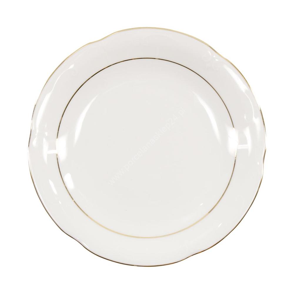 Talerz płytki 19 cm Chodzież - Kamelia Złota Linia B014
